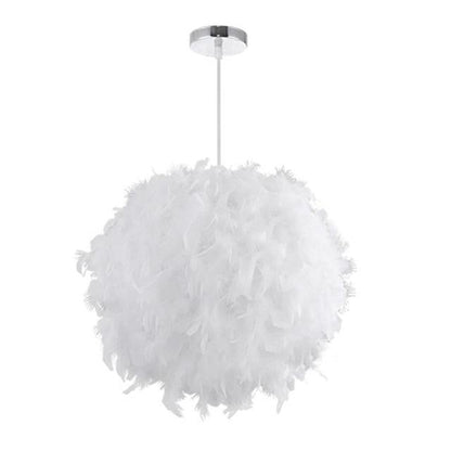 Lamparas De Techo Colgante Moderna Feather Ceiling Light White Modern Droplight Ceiling Lamp Bedroom Study Hanging Lamp