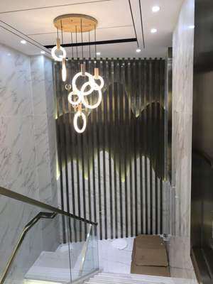 LED Nordic Wooden Iron Acryl Rings DIY LED Lamp LED Light.Pendant Lights.Pendant Lamp.Pendant light For Dinning Room Foyer