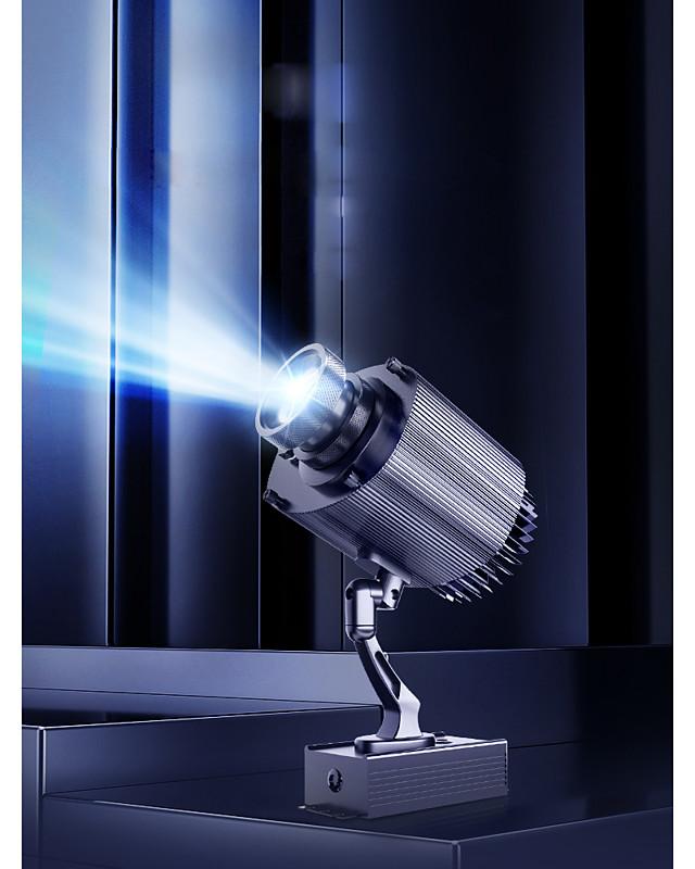 high-power advertising logo projection lamp customized remote control rotary waterproof outdoor door head