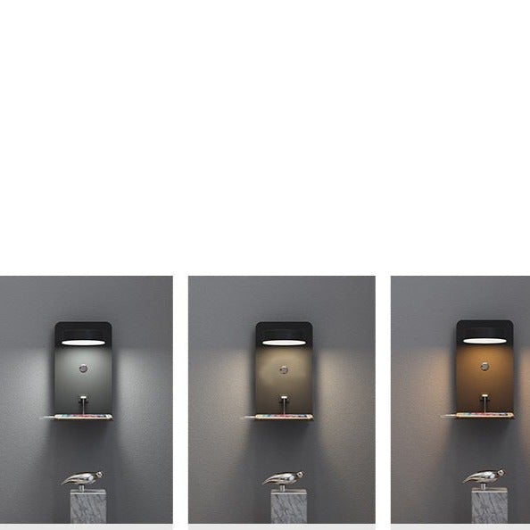 Wall Lamp Bedroom Bedside Lamp Living Room Background Wall Simple Creative Wiring-free LED Strip Usb Mobile Phone Charging
