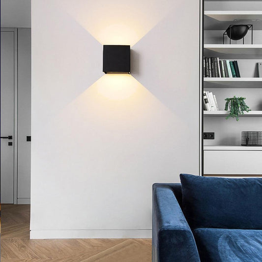 IP65 LED waterproof wall lamps 12W indoor and outdoor adjustable wall light courtyard porch corridor bedroom wall sconce