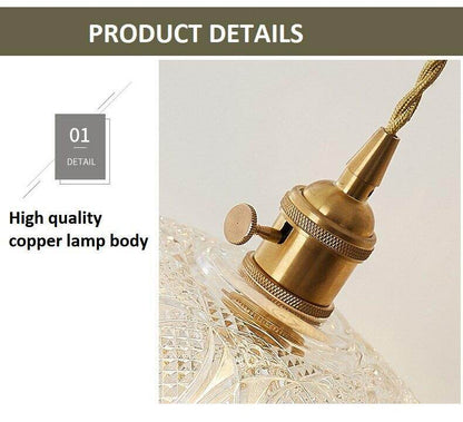 Glass Modern Pendant Light Kitchen Light Fixture Dining Room Vintage Hanging Lamp Bedside Hanglamp Vintage Luminaire