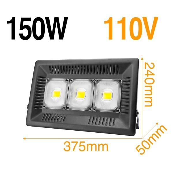 Led Floodlight AC Phyto Grow Lamp IP65 30W 50W 100W 150W Full Spectrum Outdoor Lighting Wall Lamp LED Flood Light
