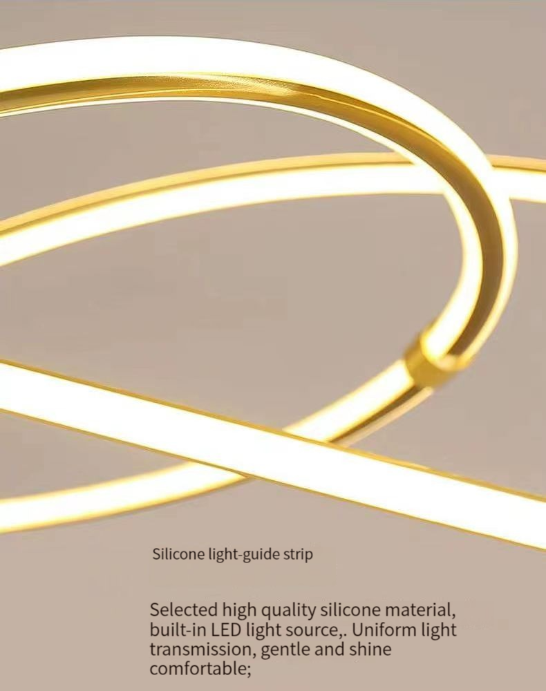 Modern Pendant Light With Remote Dimmabl Decor Living Room Chandeliers Led Simple Luminaire Dimming Kitchen Florarium Fixtures