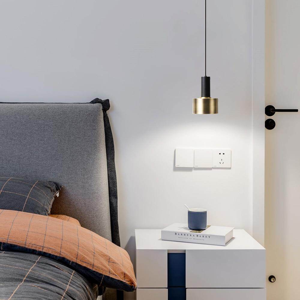 Modren Simple Pendant Lights DIY Nordic E27 Hanging Pendant Lamps Restaurant Bar Living Room Bedside Lighting Fixtures Luminaire