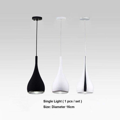 Modern Simple Pendant Lights Minimalist LED Hanging Lamp