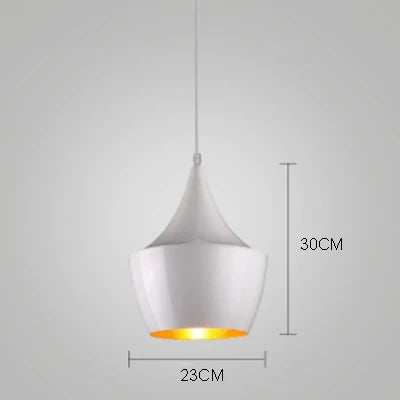 Modern Attractive Lamps E27 Musical Instrument Aluminum Pendant Lights Restaurant Hanging Pendant Light For Dinning Room DG503
