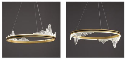Nordic Personality Living Room Bedroom Chandelier Creative Hotel Lamps