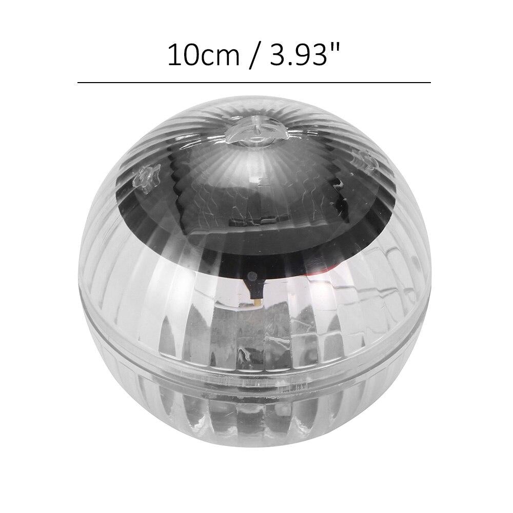 Underwater Light Swimming Pool Led Light Waterproof 7 Color RGB Changing LED Floating Lights Solar Powered Fishing Pond Light