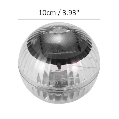 Underwater Light Swimming Pool Led Light Waterproof 7 Color RGB Changing LED Floating Lights Solar Powered Fishing Pond Light
