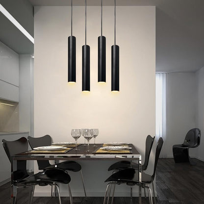 Cylinder Pipe Pendant Lights Kitchen Island Dining Room Bar Counter Lights
