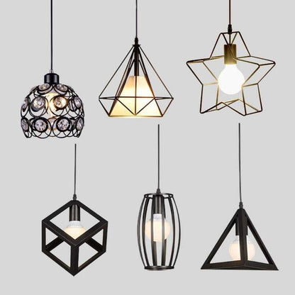Modern Pendant Lights Minimalist Restaurant Lamps North American Industrial Pendant Lamp Dining Room Decoration Lighting E27
