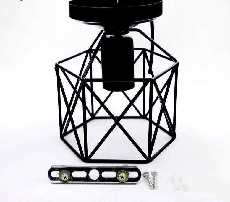 Vintage Ceiling Lights Birdcage Ceiling Lamp Shade Home Lighting