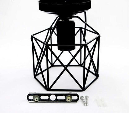 Vintage Ceiling Lights Birdcage Ceiling Lamp Shade Home Lighting