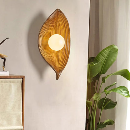 LED Glass Wall Light Creative Decoration Living Room Dining Room Study Corridor Modern Bar Resin Wall Light