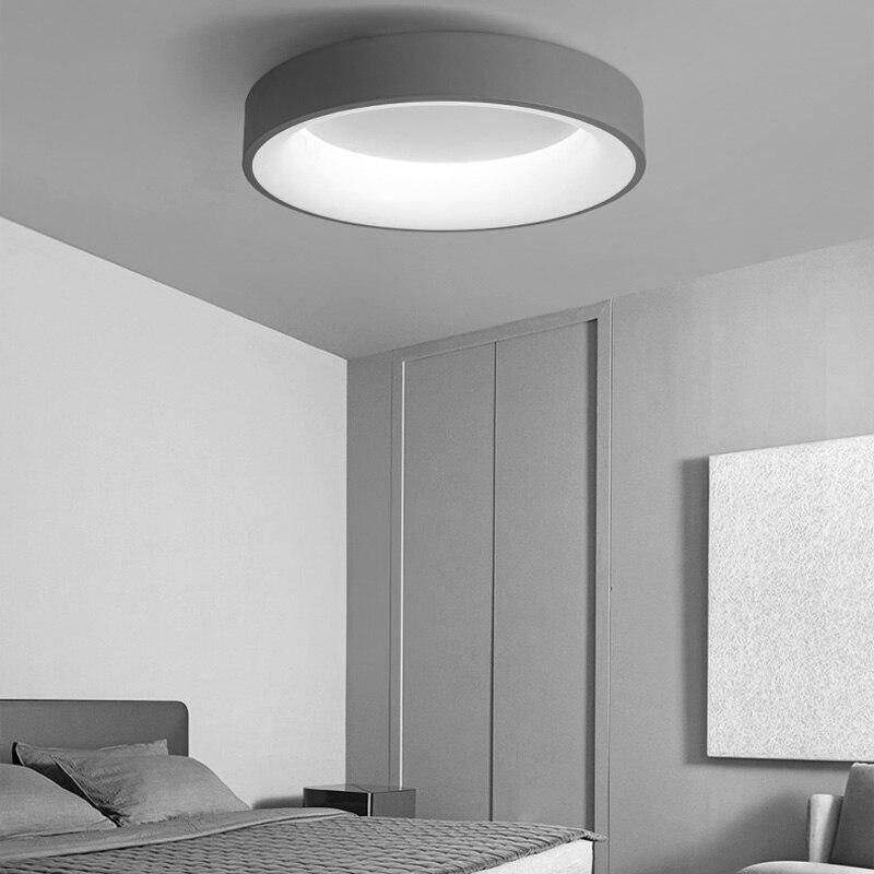 LED Ceiling Light Bedroom Modern Panel Lamp Lighting Fixture Living Room Ceiling Lamp Kitchen Surface Mount Flush Remote Control