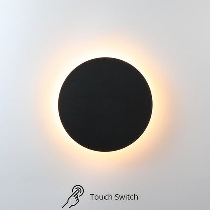 LED Wall Light With Touch Switch Bedroom Bedside Wall Lamp Indoor Stair Lighting Lamp Fixture Iron And Acrylic Materials 11W