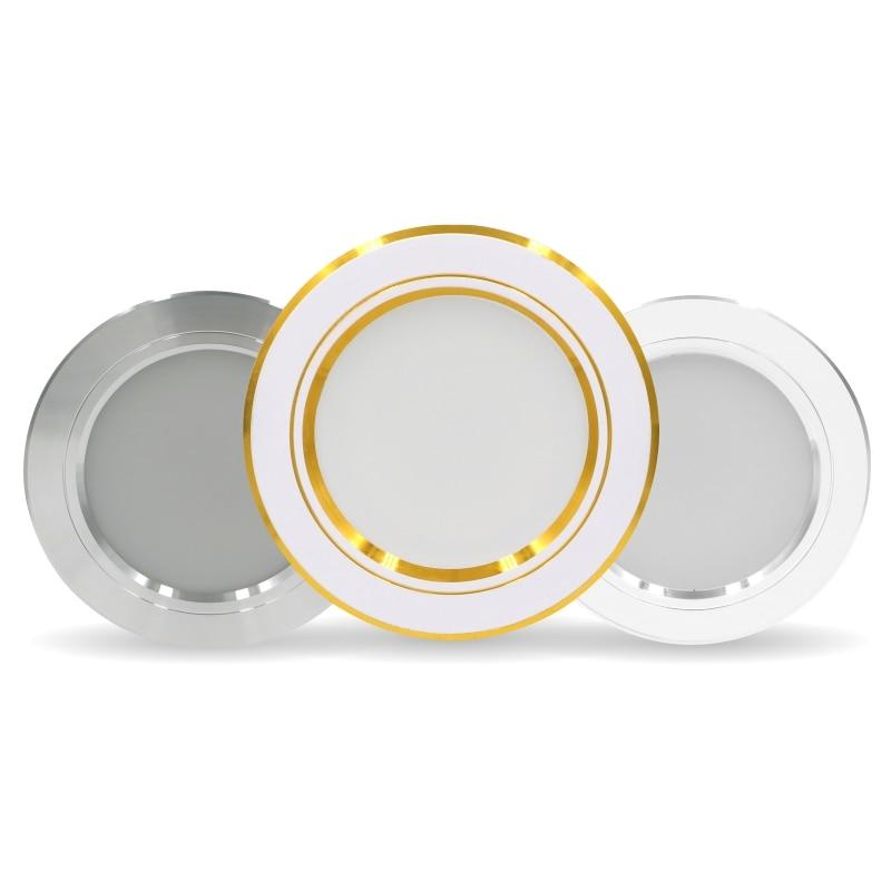 Led Downlights  Led Ceiling Light 5W 9W 12W Recessed Down light Round Led Panel Light 15W 18W LED Spot light Indoor Lighting
