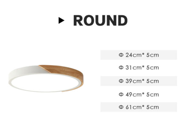 Modern LED Ceiling Light Surface Mount Flush Lamp Indoor Lighting Fixture Living Room Bedroom Kitchen Remote Control Dimmable