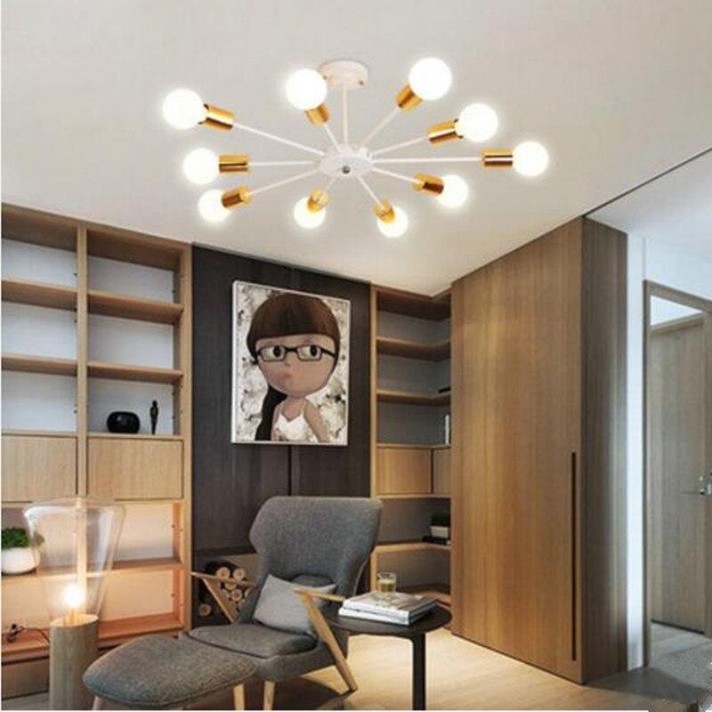 Fashion Modern Lamps LED Ceiling Lights Indoor Lighting Gold Electropla Living Dining Room Bedroom Bar Shop Light Fixture