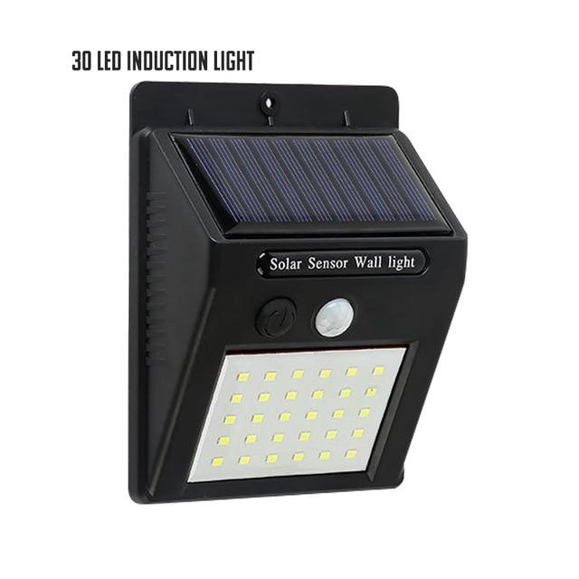 Outdoor Solar Ligh Solar Wall Lamp Waterproof PIR Motion Sensor Garden Light Solar Powered Sunlight Street Light