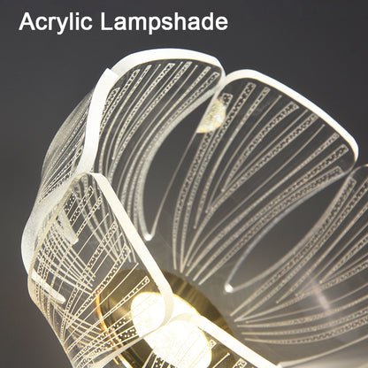 Nordic Lustre LED Pendant Lamp Modern Art Hanging Light Indoor Ceiling Lighting for Home Living Room Bedroom Bedside Decor
