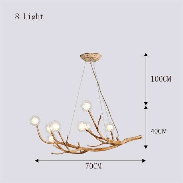 Nordic Lamp LED Pendant Lights Resin Iron Glass Bubble Industrial Lamp Restaurant Bedroom Hanging Lamp LOFT Designer Lamp