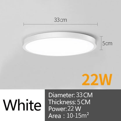 Modern LED Ceiling Lights Lighting Round 16W 15W 20W 30W 50W Led Ceiling Lamp Light For Home Bedroom Bathroom Living Room
