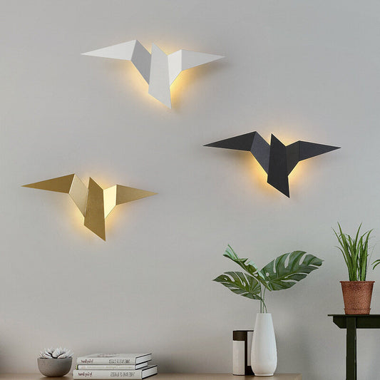 New Nordic LED bird wall lamps Bedroom Decor Wall Lights Indoor Modern Lighting fixtures