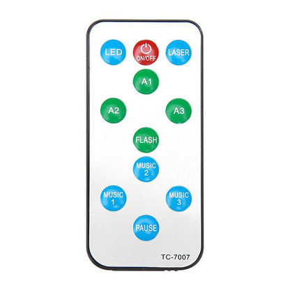 Colorful Starry Sky Rotation Projector Light LED Bluetooth Sound Remote Control Music Player Night Lamp Projection Night Light