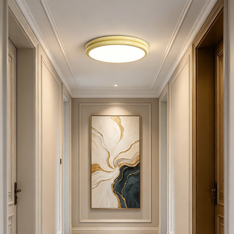 Modern Flat Ceiling Light Chandelier for Living Dining Room Bedroom Down Lighting