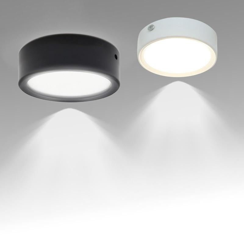 LEDIARY Surface Mounted LED Downlight 3W 5W 7W 10W Ceiling Lamps Ultra Thin Driverless LED Spot Lights Book Rack Lighting