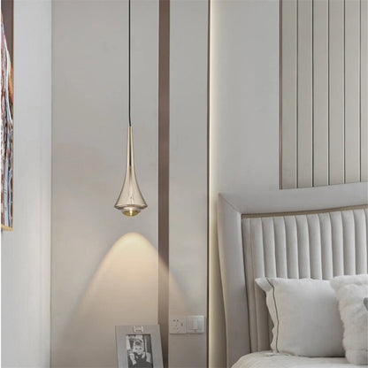 LED Pendant Lights Mirror Lamp Dimmable Aluminum&Acrylic Home Kitchen Island Dining Living Room Bar Cafe Droplight Fxture