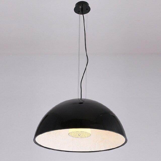 Modern Black White Sky Garden Chandeliers Resin Relief  Dia 40cm/60cm Suspend Lamp For Dining Room