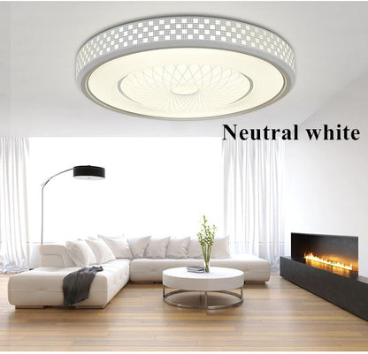 Modern LED Colorful 2.4G Remote Touch Control Ceiling Light 12W 24W 36W RGB+Warm White+Cold White Dimming Light For Livingroom