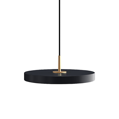 Northern Europe Minimalist Metal Pendant Light Hanging Lamp Creative Modern Simple Round Saucer