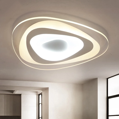 Ultrathin Triangle Ceiling Lights Lamps For Living Room Bedroom Lustres De Sala Home Dec LED Chandelier Ceiling
