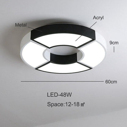 Multicolor LED Ceiling Lights In Windmill Shape For Living Room Ceiling Lamps Kids Bedroom Boys Room Ceiling Lamp Rooms Light Le