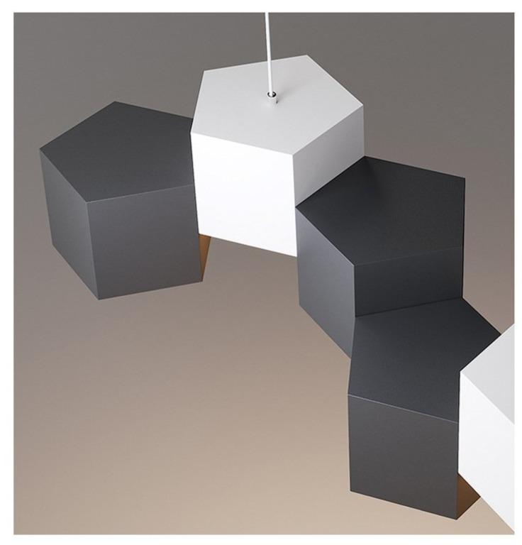 Creative Color Chandelier Quad