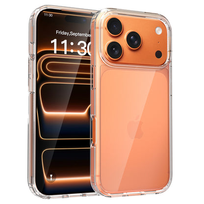 IPhone 17 Pro Max Magnetic Shockproof Transparent Case IPhone 17 Air Magnetic Case with Buttons