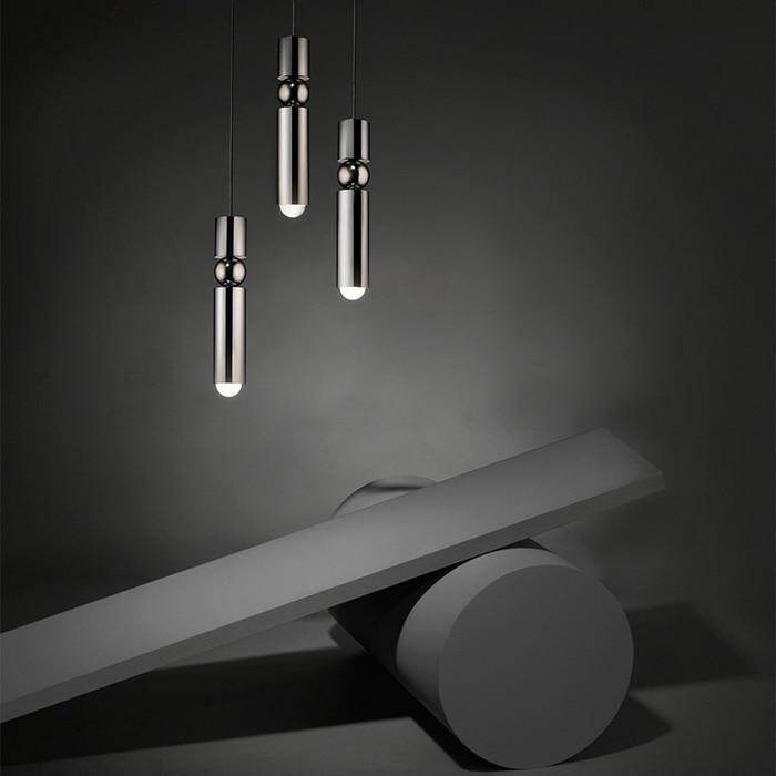 Nordic Pendant Lamp Modern Kitchen Lamp Dining Room Bar Counter Shop Pipe Pendant Down Tube LED Lights office Loft Living Room