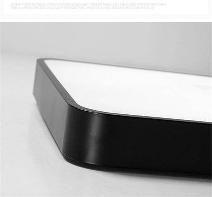 Ultra-thin Square LED Ceiling Lamp Kitchen Light Fixtures Living Room Surface Mount
