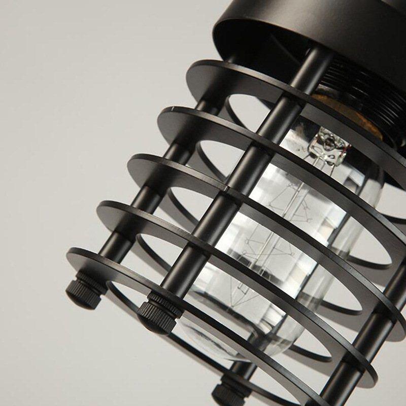 American Country Industry Wind Iron Single-head Chandelier
