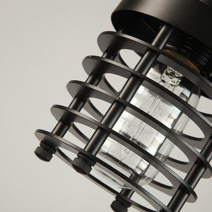 American Country Industry Wind Iron Single-head Chandelier