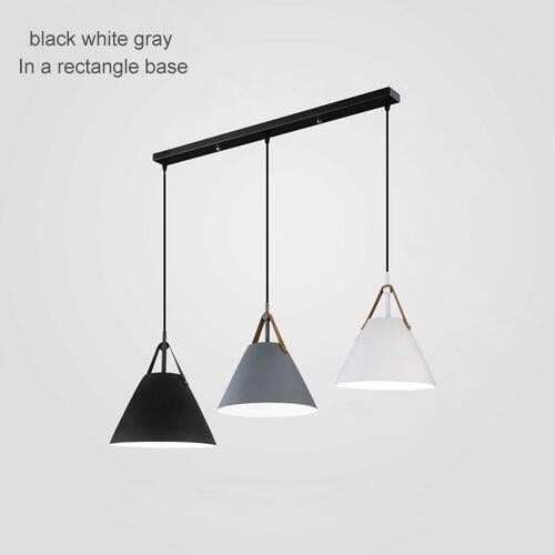Nordic Restaurant Pendant Lights LED Handlamp Indoor Dinning Room Lamp Home Lighting Single-Three Heads Lamparas E27 AC110-220V