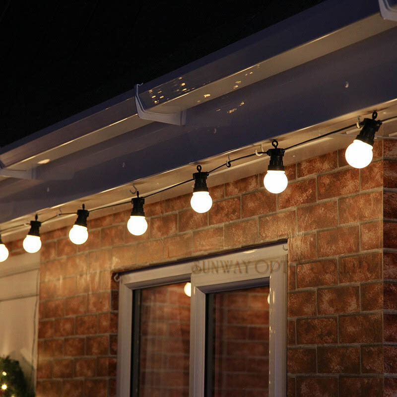 Outdoor Camp Lights Bulbs 23M G50 Waterproof Garland String LED Fairy Lights Tent
