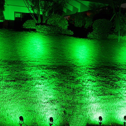 5W Mini RGB Led Lawn Garden Light 12V 85-265V Outdoor IP65 Waterproof Landscape Spot Light Lamps White Red Blue Green Spike lamp