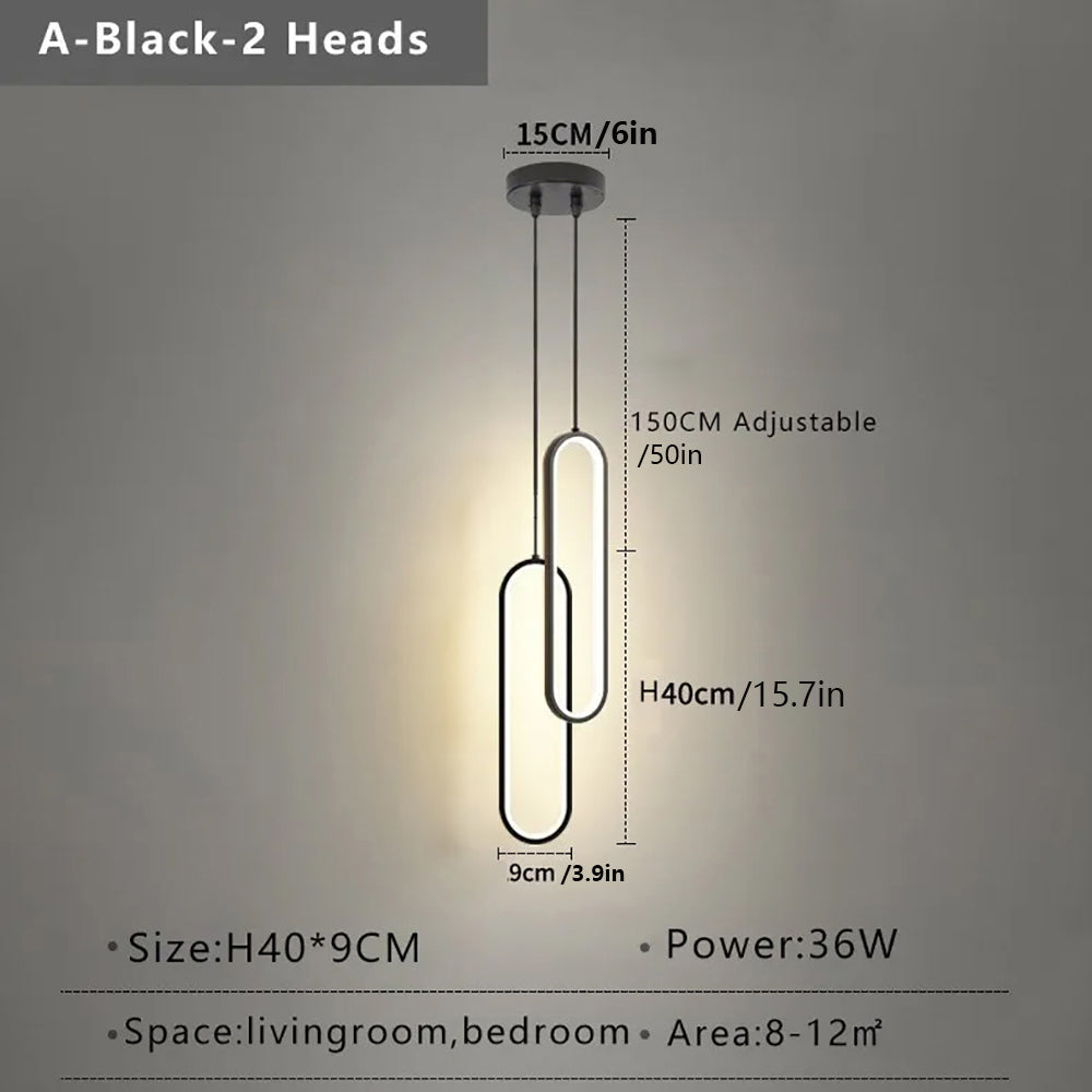 Pendant Light  For Hotel Bar Decoration Aluminium Pendant Lamp For Kitchen Island Bar Chandelier