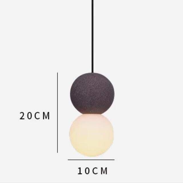 Nordic Cement Hanging Lamp Modern Simplicity Pendant Lamp LED G9 For Cafe Living Room Bedroom Bedside Bar Pendant Lights