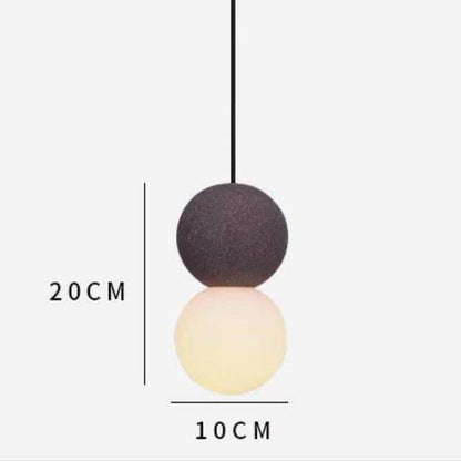 Nordic Cement Hanging Lamp Modern Simplicity Pendant Lamp LED G9 For Cafe Living Room Bedroom Bedside Bar Pendant Lights